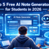 AI Note Generators