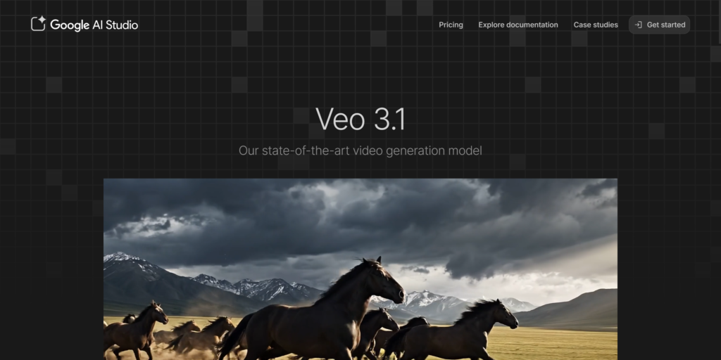 aistudio google com models veo