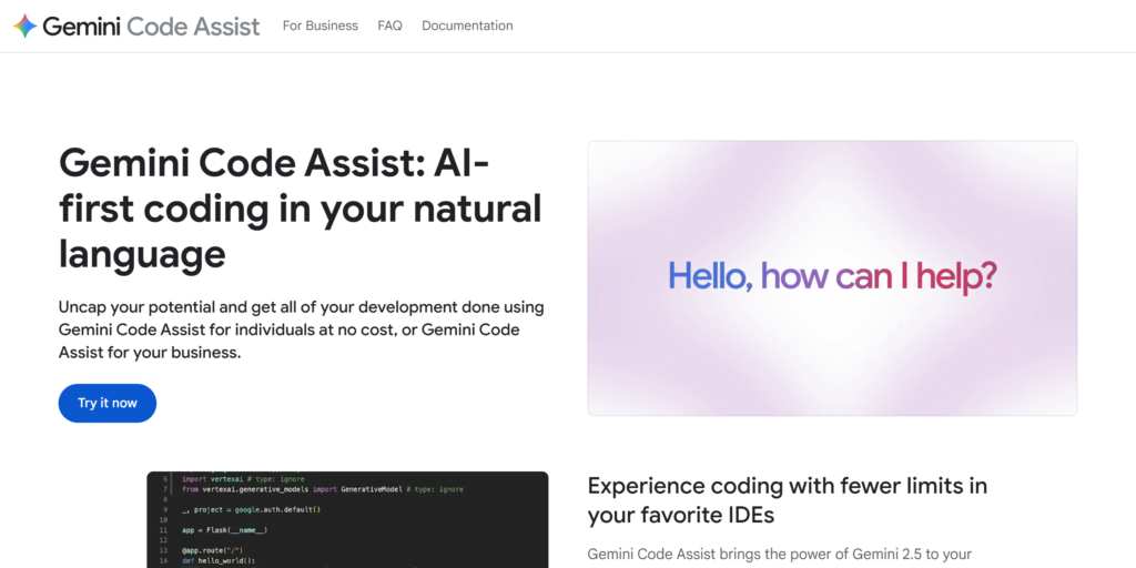 codeassist google