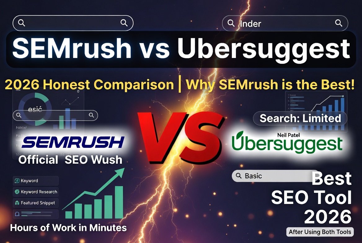 SEMrush vs Ubersuggest